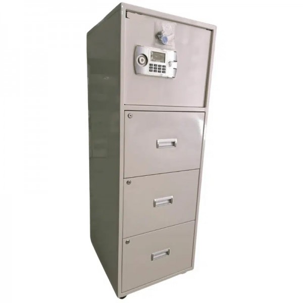 Metal Shannon 3 Drawers & safe