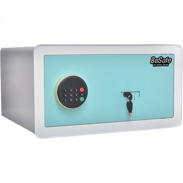 Hotel safe model LAP-23 digital and master key Light Blue