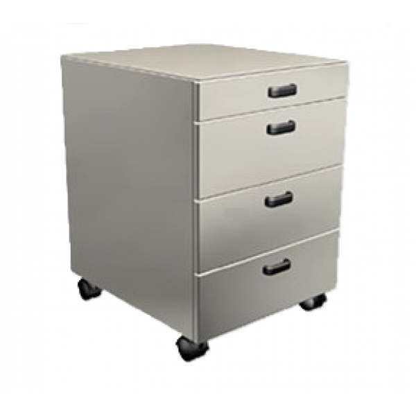 4 Metal Drawers Unit