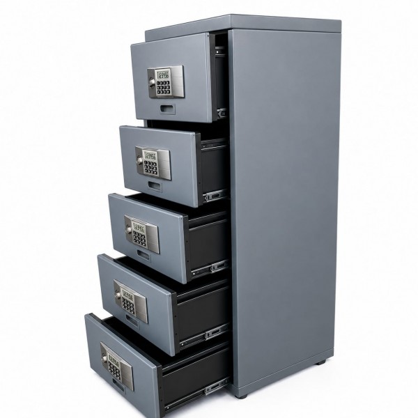  Besafe Electro  Shannon 5 Drawers Digital Lock 