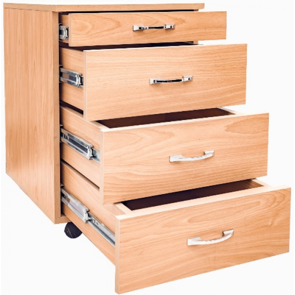 Wooden Unit 4 Drawers