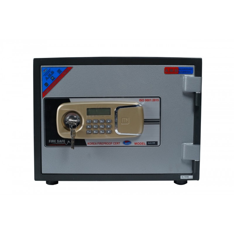 Digital and key -SLS- 35 -W  Anti fire safe
